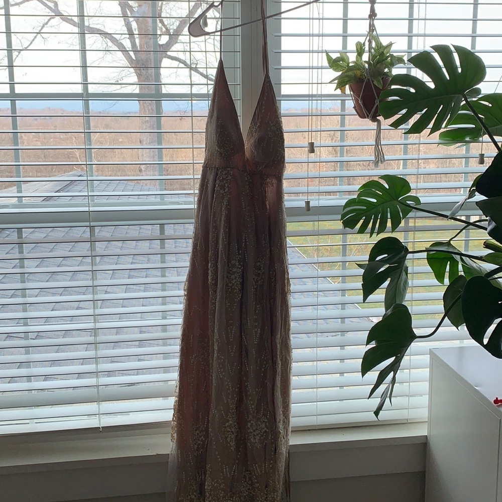 Morning mist formal dress